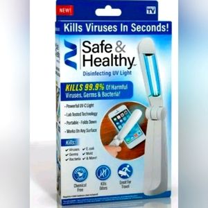 Safe and Healthy Disinfecting UV Light As Seen on TV NIB